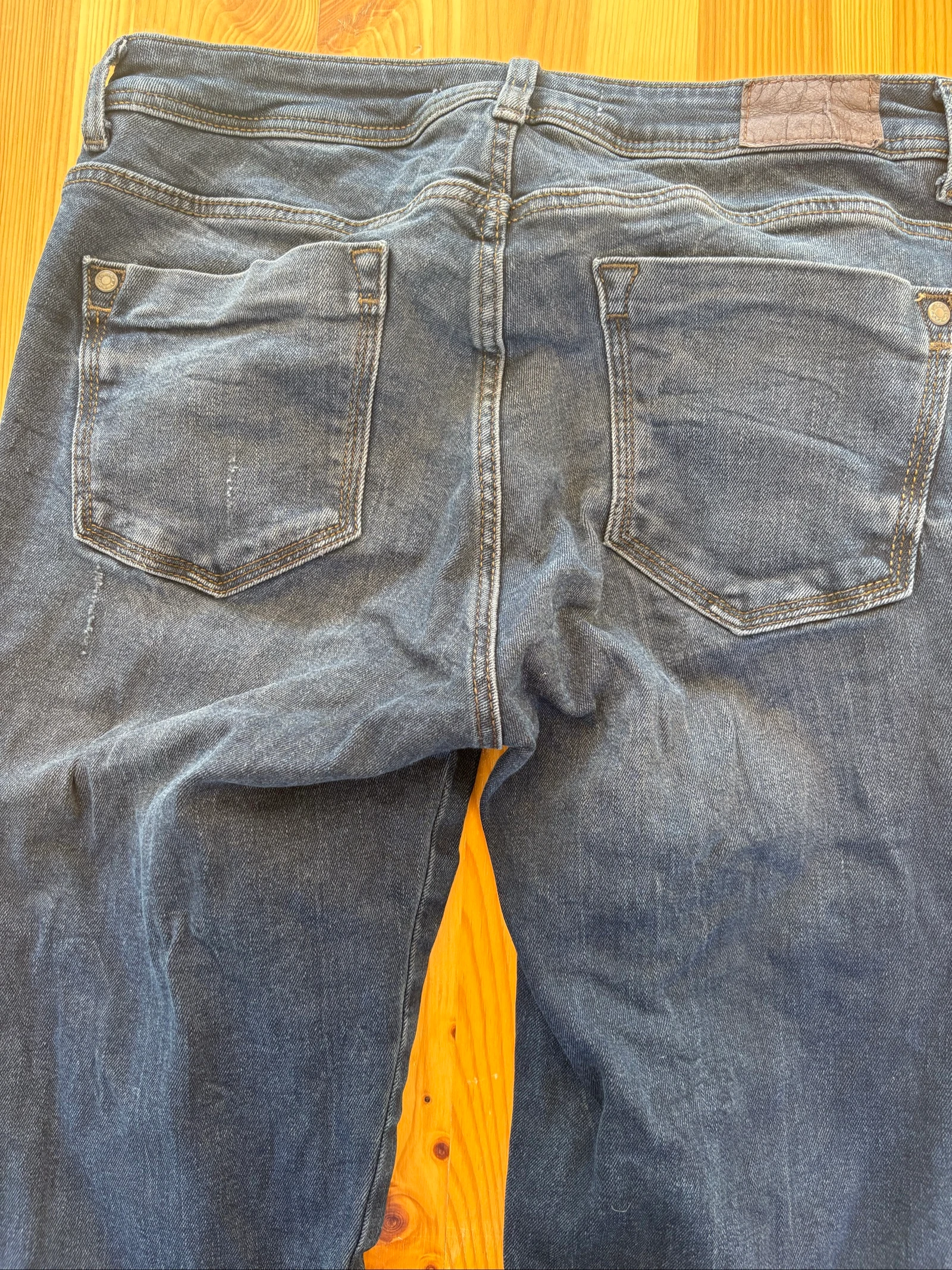 Women's jeans size 36 Zara red flower detail – photo 10